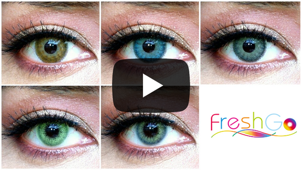 ColourVUE Basic Green Coloured Contact Lenses