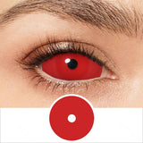 All Red Sclera Lenses