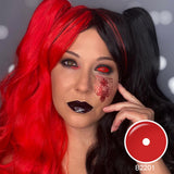 All Red Sclera Lenses