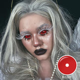 All Red Sclera Lenses