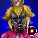 Jigsaw Black and Red Sclera Lenses