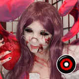 Red Shock Sclera Lenses