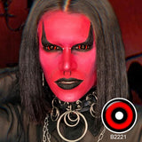 Red Ring Ghoul Sclera Lenses