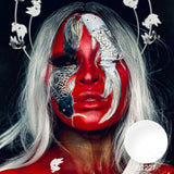 Blind White Sclera Lenses