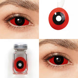 Red and Black Sclera Lenses
