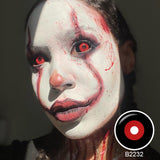 Tokyo Ghoul Black and Red Sclera Lenses