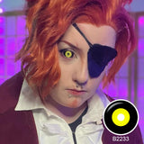Sith Ichigo Black and Yellow Sclera Lenses