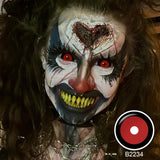 Black Ring Red Sclera Lenses