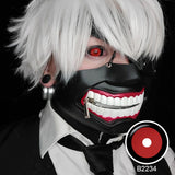 Black Ring Red Sclera Lenses