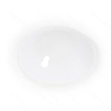 All White Mesh Sclera Lenses