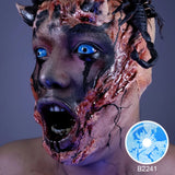 Ice Age Blue and White Sclera Lenses
