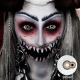 Mummy Double Iris Eye Sclera Contacts
