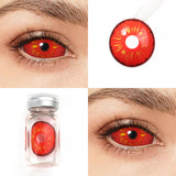Fire Red Sclera Lenses