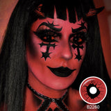 Red Slipknot Sclera Lenses