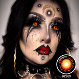 Hellfire Sclera Contacts Lenses