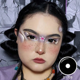 All Black Mini Sclera Lenses