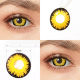 Werewolf Eye Mini Sclera Lenses