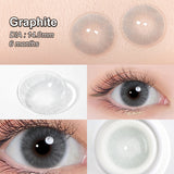 Queen Graphite Colored Contacts