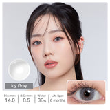 Queen Icy Gray Colored Contacts