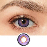 Neon Violet Colored Contacts