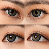 Neon Gray Colored Contacts