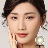 Desire Lime Green Colored Contacts