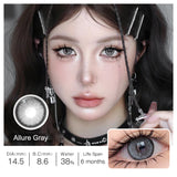 Diamond N Allure Gray Colored Contacts