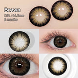 Supersize Brown Colored Contacts