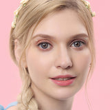 Flora Azure Blue Colored Contacts