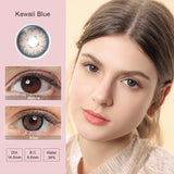 Kawaii Pink Blue Colored Contacts