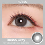 Russo Gray Colored Contacts