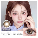 BLUSH GIRL Buff Brown Colored Contacts