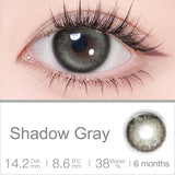 BLUSH GIRL Shadow Gray Colored Contacts