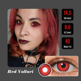 Red Volturi Halloween Contacts for Twilight