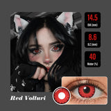 Red Volturi Halloween Contacts for Twilight