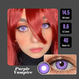 Purple Vampire Halloween Contacts for Twilight