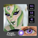 Purple Vampire Halloween Contacts for Twilight