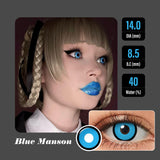 Blue Manson Halloween Contacts