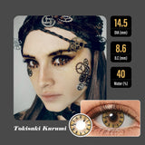Roman Clock Halloween Contacts