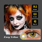 Envy Yellow Halloween Contacts