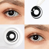 White Galaxy Halloween Contacts