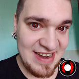 Fire Dragon Eye Halloween Contacts