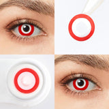 Red Ring Halloween Contacts