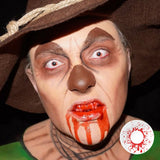 Crazy Blood Splat Halloween Contacts
