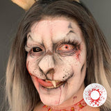 Crazy Blood Splat Halloween Contacts
