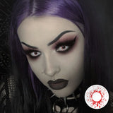 Crazy Blood Splat Halloween Contacts