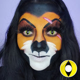 Overlord Yellow Cat Eye Halloween Contacts