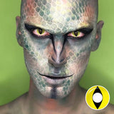 Overlord Yellow Cat Eye Halloween Contacts