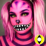 Overlord Yellow Cat Eye Halloween Contacts