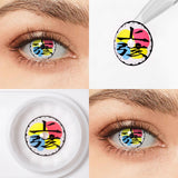 Douma Halloween Eye Contacts(Left)